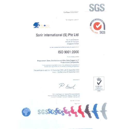 گواهینامه ISO 9001-2000
